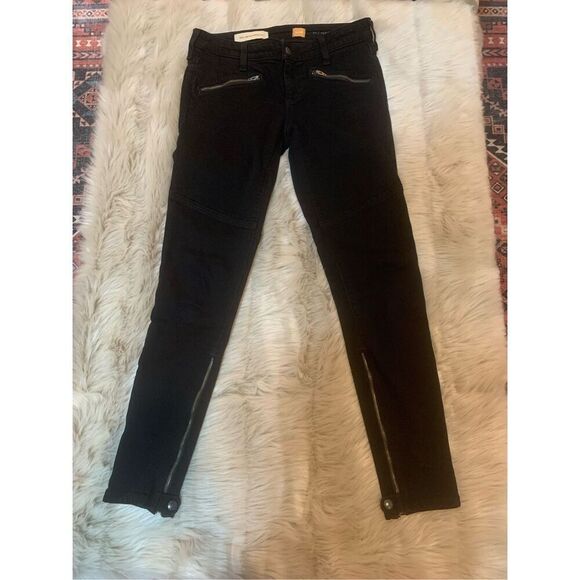 Pilcro and the Letterpress Serif Fit Moto Jeans 26 - Picture 2 of 5